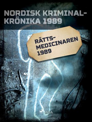 cover image of Rättsmedicinaren 1989